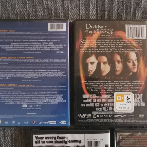 New Sealed Lot Of 5 Horror DVDs Bundle. 7 Films In Total. - Picture 4 of 8